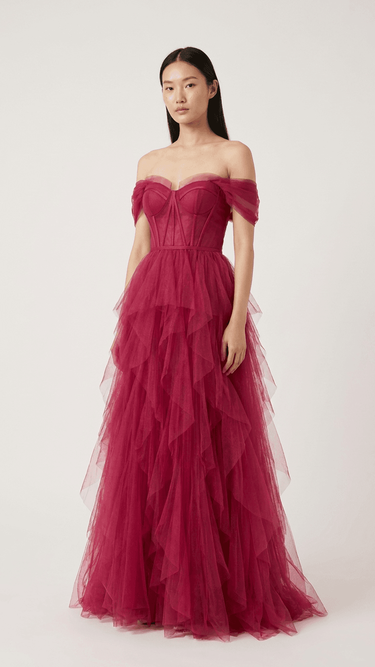 corset red